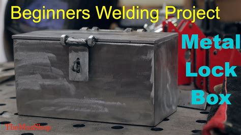 weld metal box|metal box welding project.